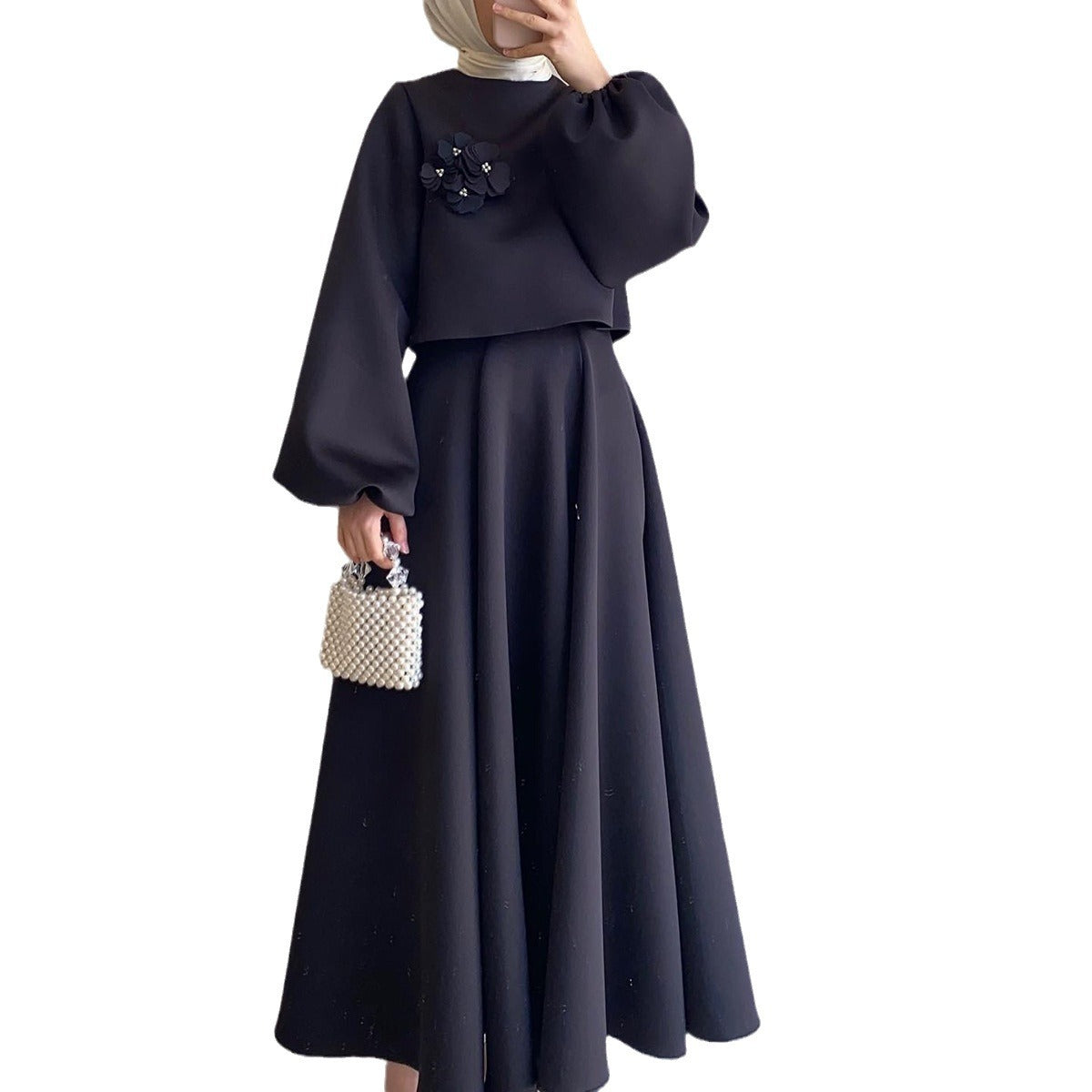 Middle East Women Two Pieces Dresses Sets