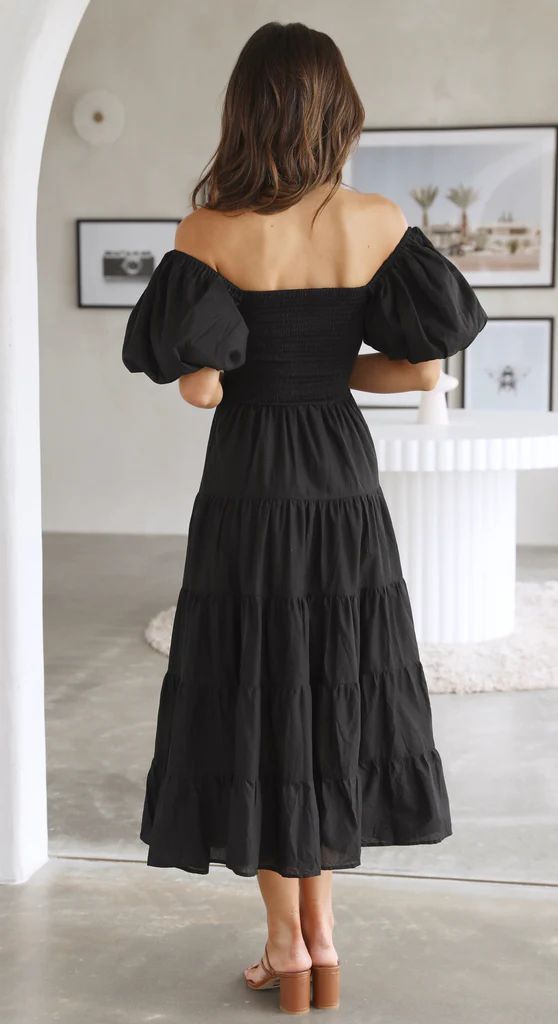 Women's Summer Bubble Sleeve Dress