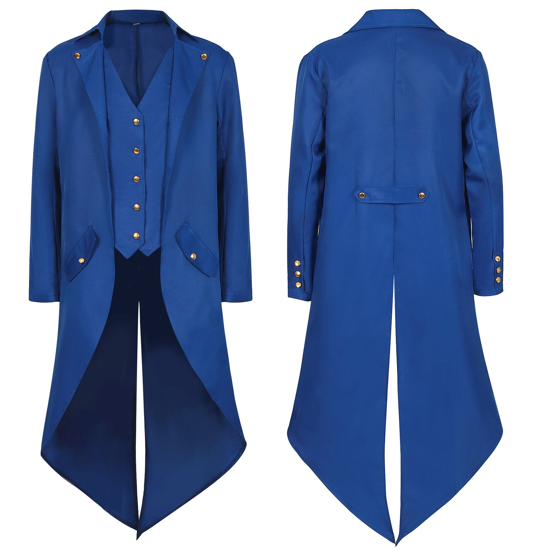 Men's Medieval Vintage Ball Tailcoat Coat