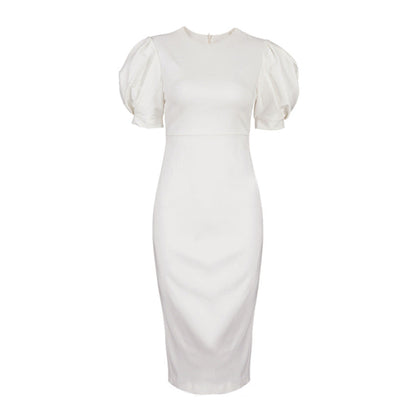 Elegant High Waist Sheath Dresses-Dresses-Free Shipping at meselling99