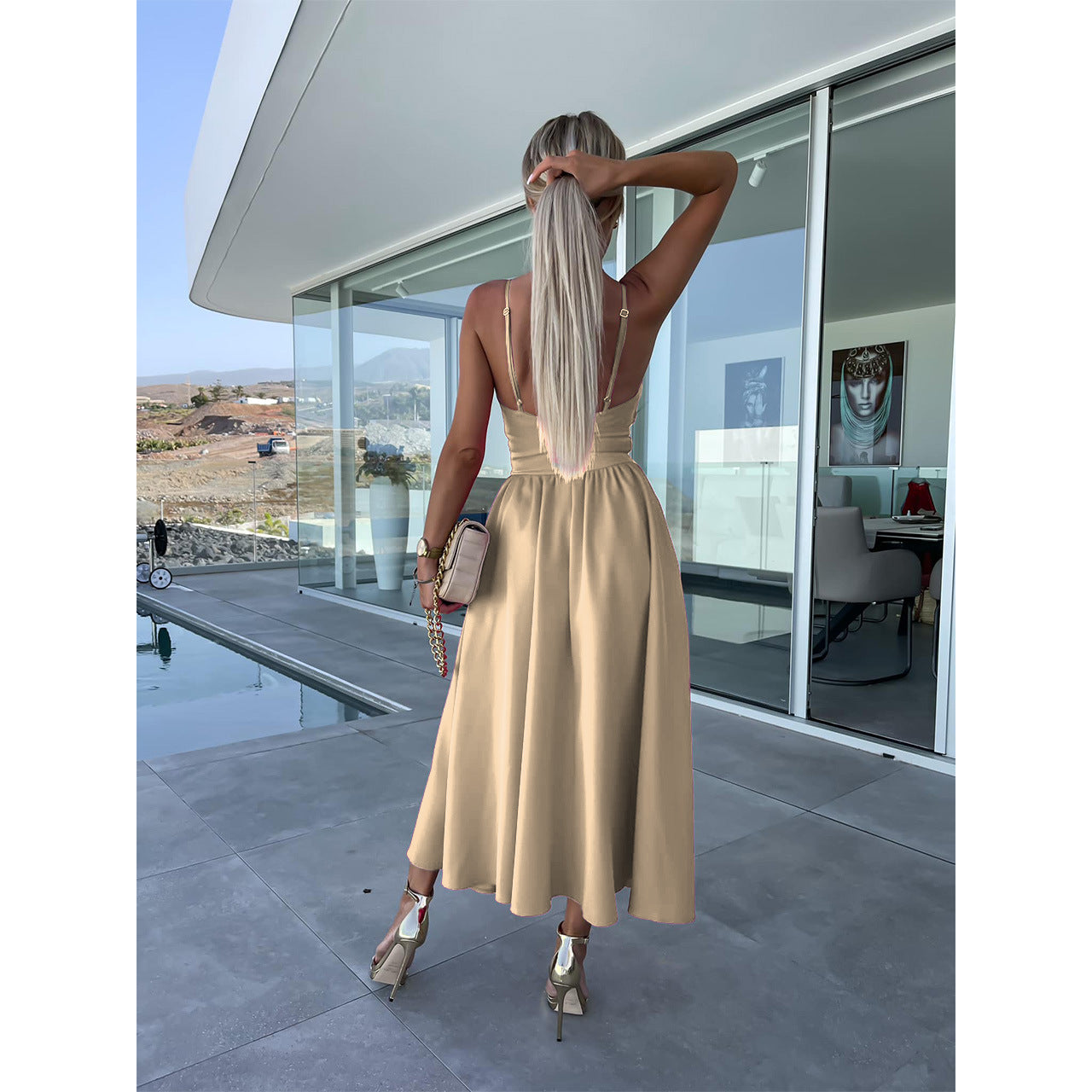 Sexy Summer Split Front Long Dresses-Dresses-Free Shipping at meselling99