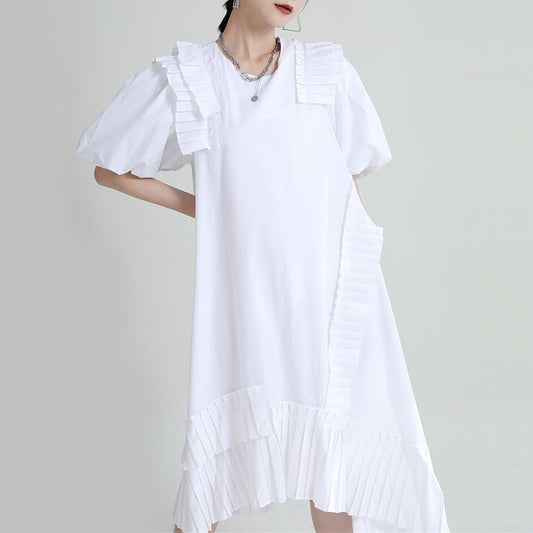 Elegant Irregular Girls Summer Long Dresses-Dresses-Free Shipping at meselling99