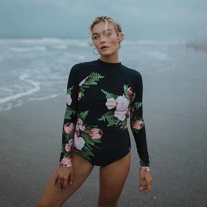 Sexy Backless Long Sleeves Wet Suits for Women