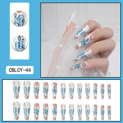 Fashion Detachable Extra Long Press on Nails