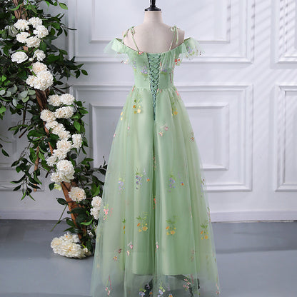 Fairly Off The Shoulder Tulle Bridesmaid Dresses