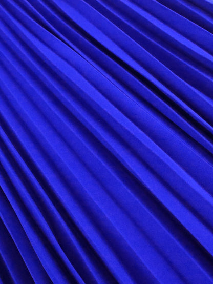 3D Design Long Sleeves Blue Party Dresses-Dresses-Free Shipping at meselling99