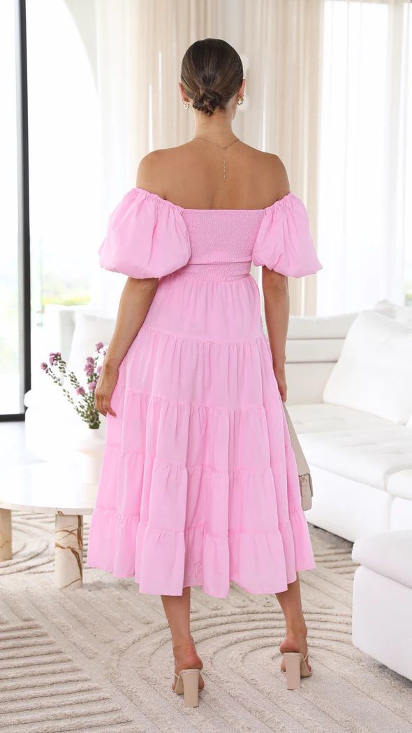 Women's Summer Bubble Sleeve Dress