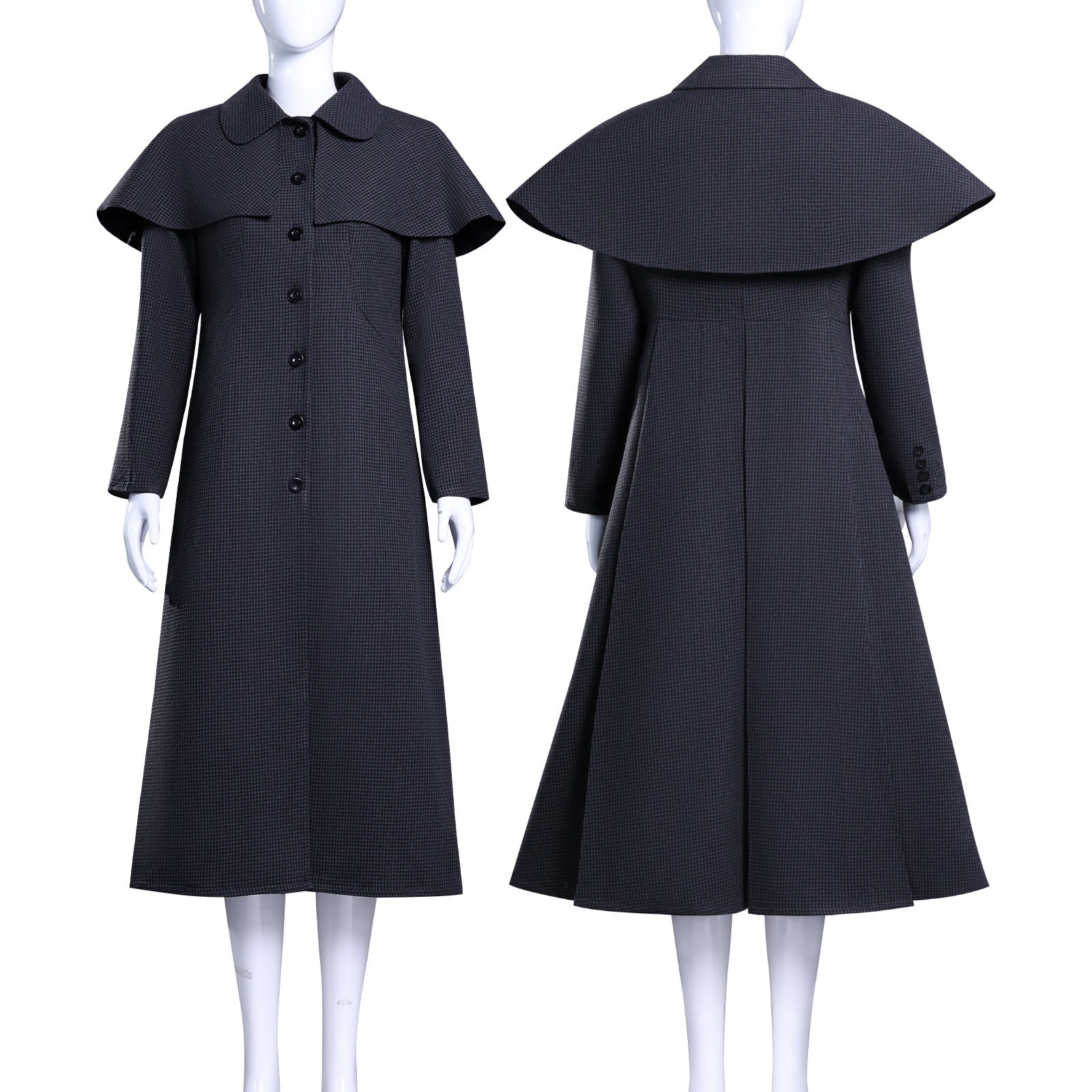 Wednesday Addams Cosplay Coat