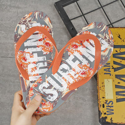 New Summer Men Beack Flip Flop Beach Slippers-STYLEGOING