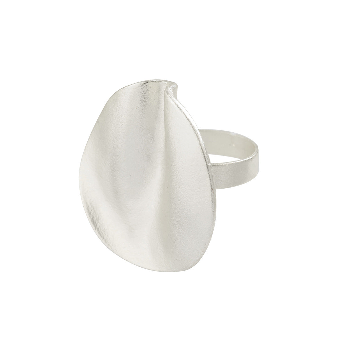 Women Alloy Irregular Flowers Rings
