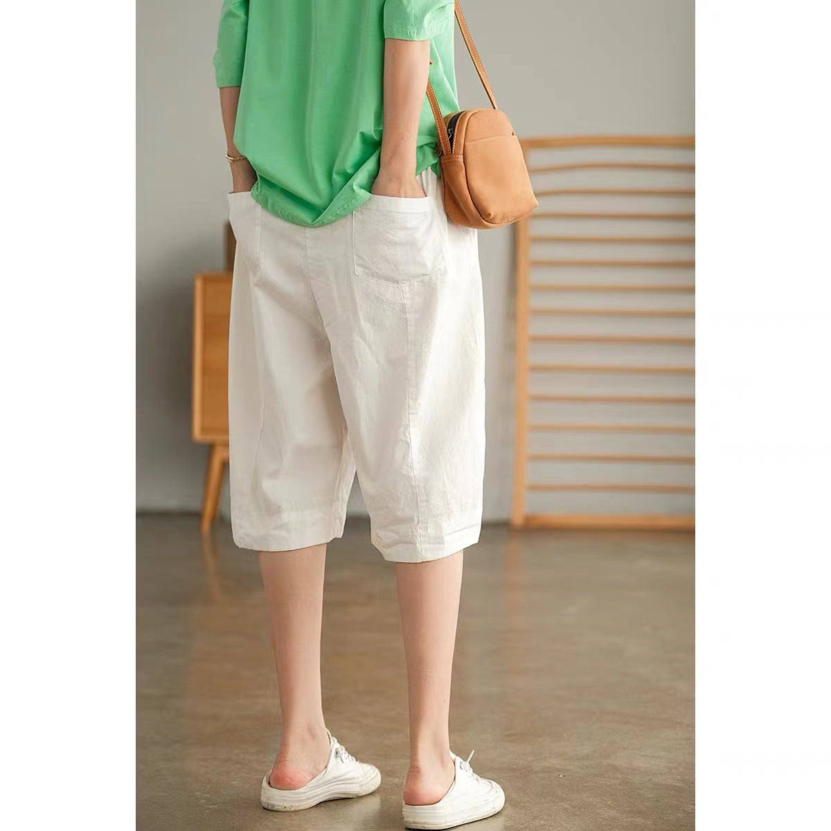 Women's Summer Shorts Over-the-Knee & 3/4 Length Shorts