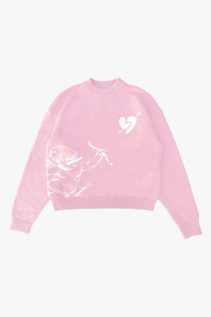 Casual Oversized Round Neck Sweater for Women