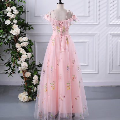 Fairly Off The Shoulder Tulle Bridesmaid Dresses
