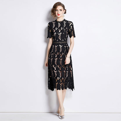 Luxury Fashion A Line Black Party Dresses