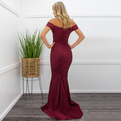 Sexy Backless Slim Women Evening Party Dresses-Dresses-Free Shipping at meselling99