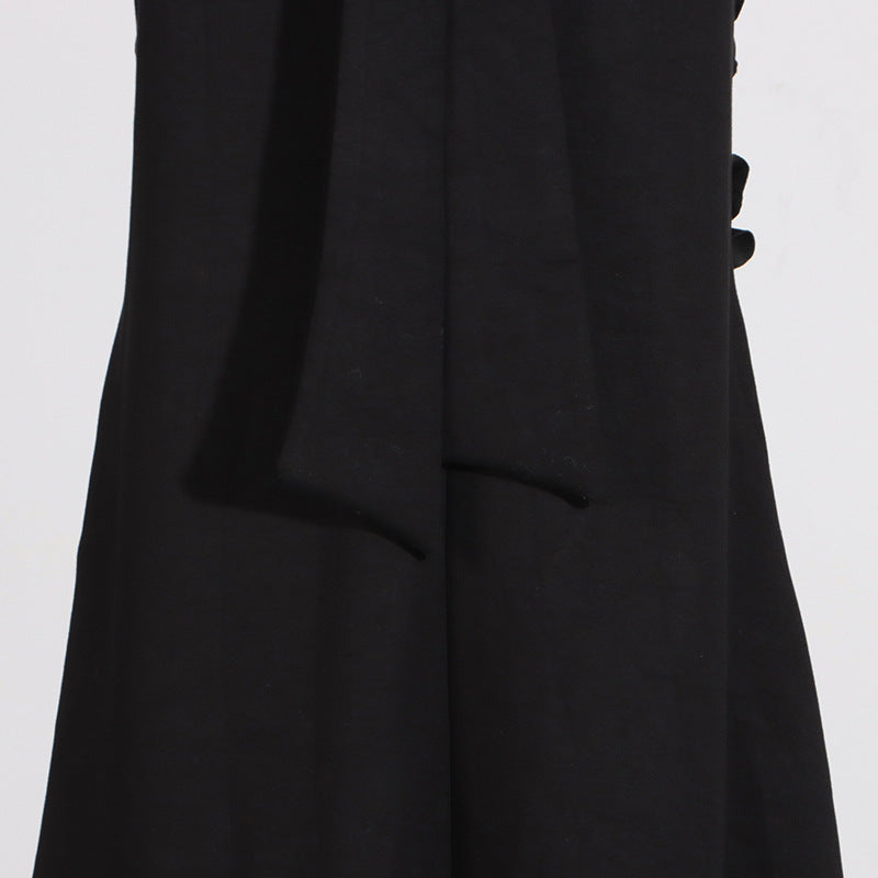 Retro Summer Stand Collar, Sleeveless Dresses with 3D Floral Details
