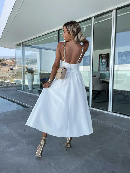 Sexy Summer Split Front Long Dresses-Dresses-Free Shipping at meselling99