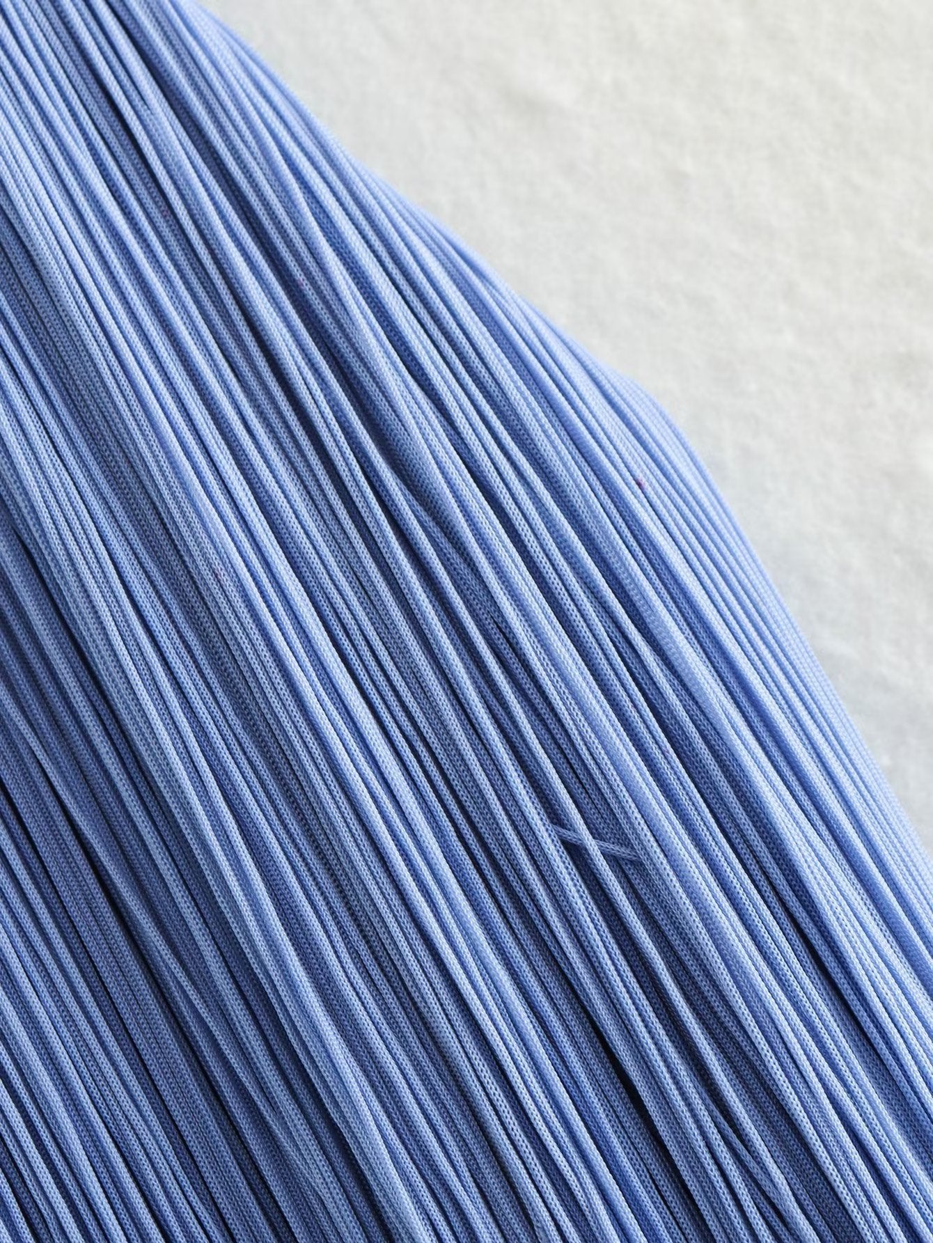 Elegant Halter Neck Fringe Hem Summer Dress