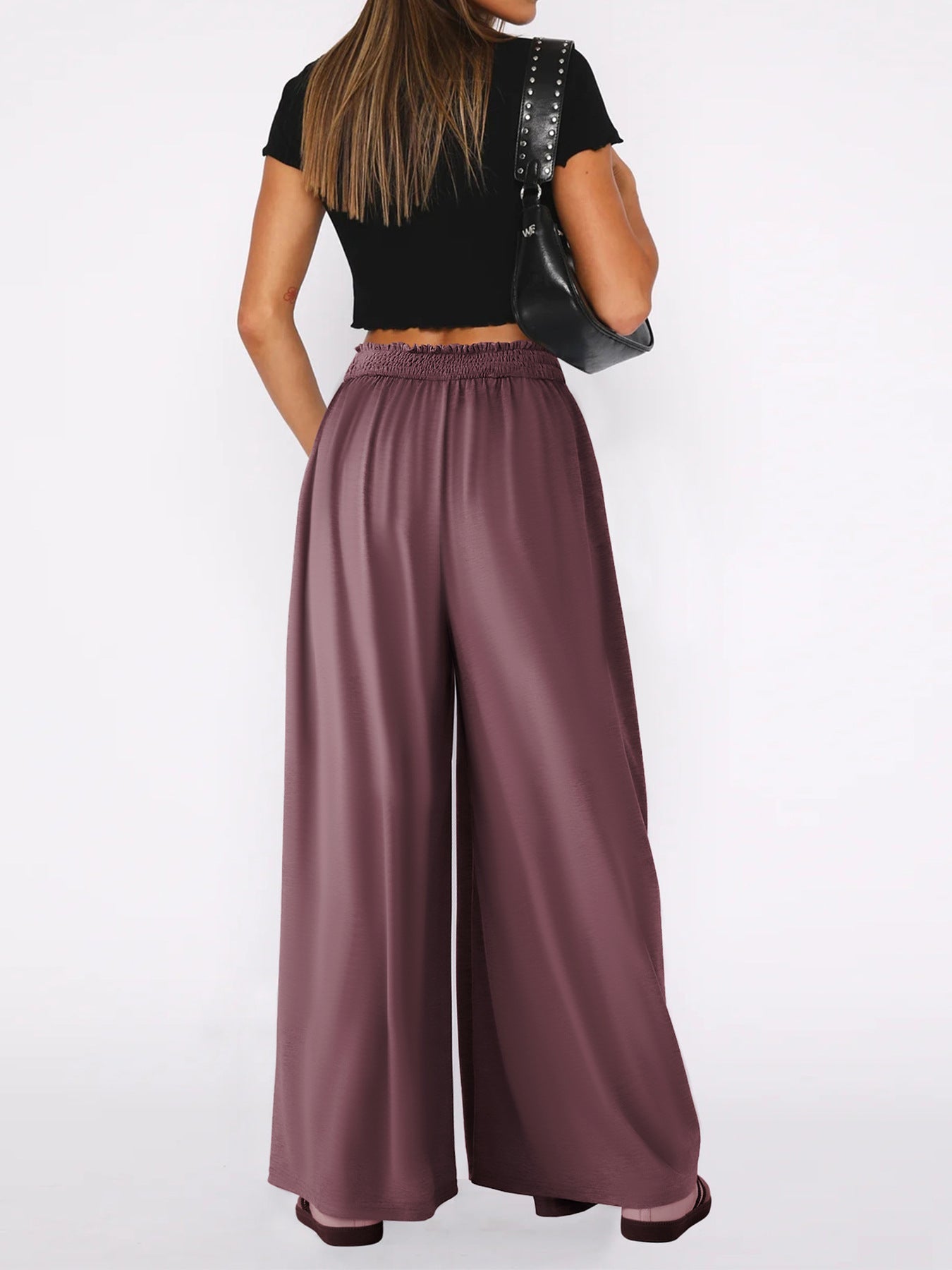 omen's High-Waisted Loose Dance Pants