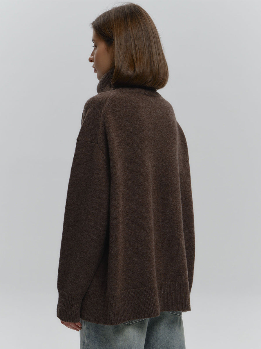 Women's Oversized turtleneck Sweater