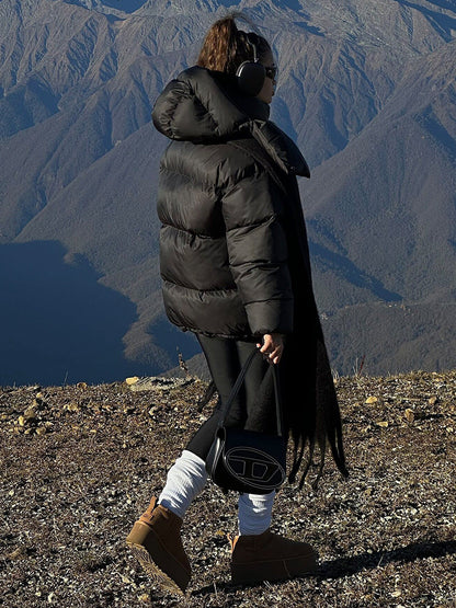 Casual Winter Warm Cotton Hoodie Overcoats