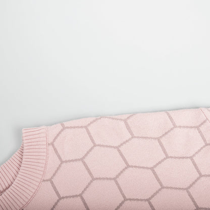 Designed Round Neck Knitted Sweaters