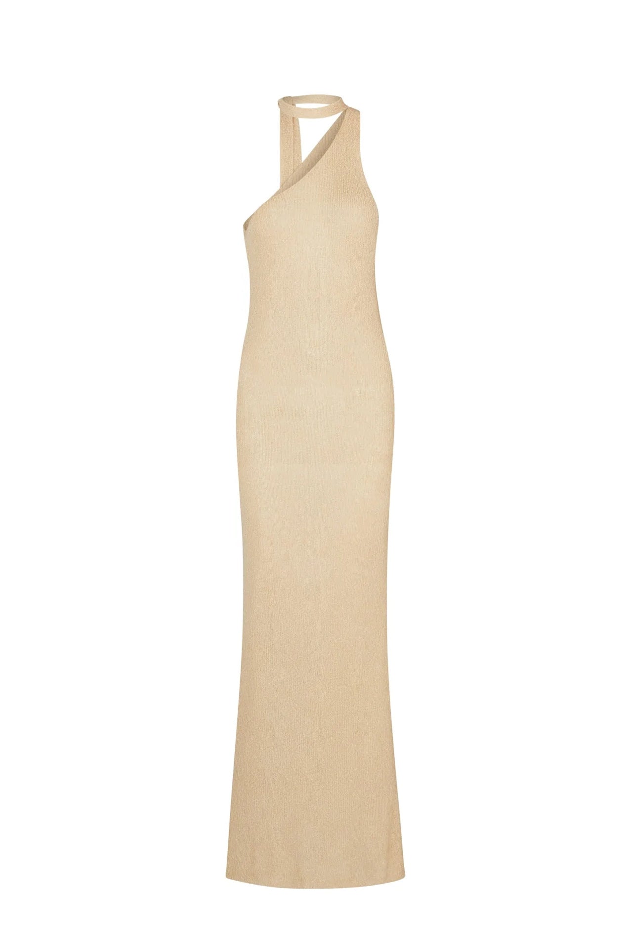 Sexy Halter Backless Knitted Long Dresses-Dresses-Free Shipping at meselling99
