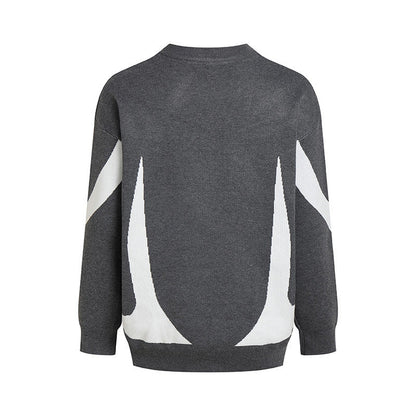 Casual Oversized Round Neck Sweater for Women