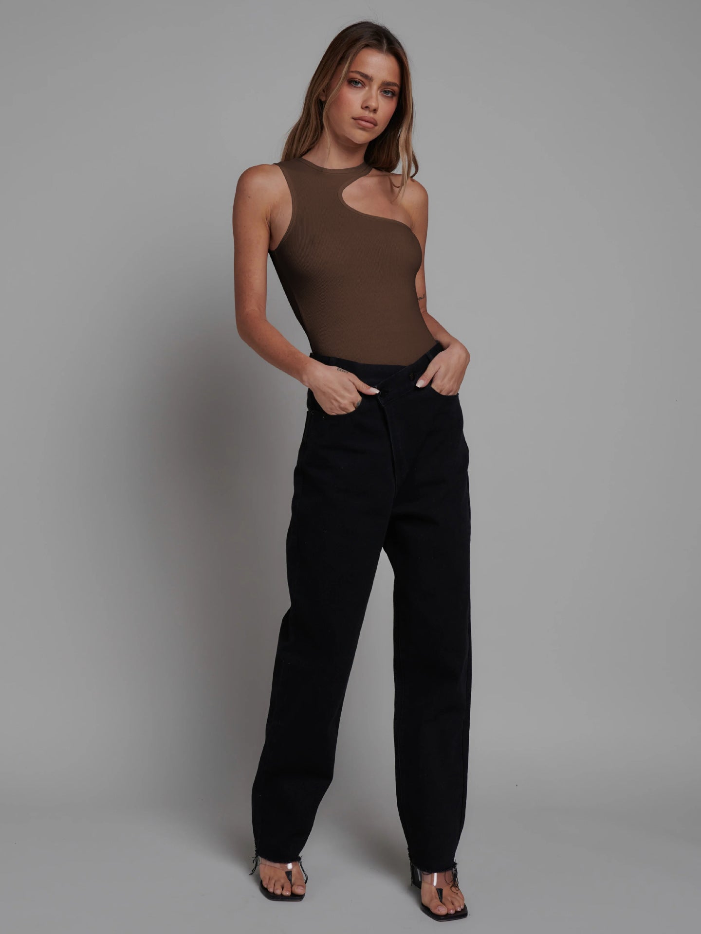 Sexy Sleeveless Knitted Jumpsuits