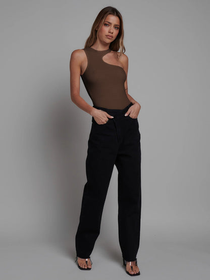 Sexy Sleeveless Knitted Jumpsuits