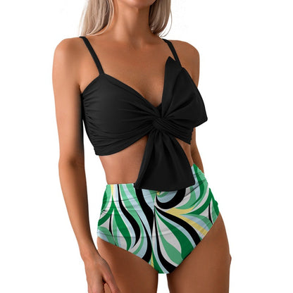 Sexy Bow Two Pieces Bikini Sets for Women