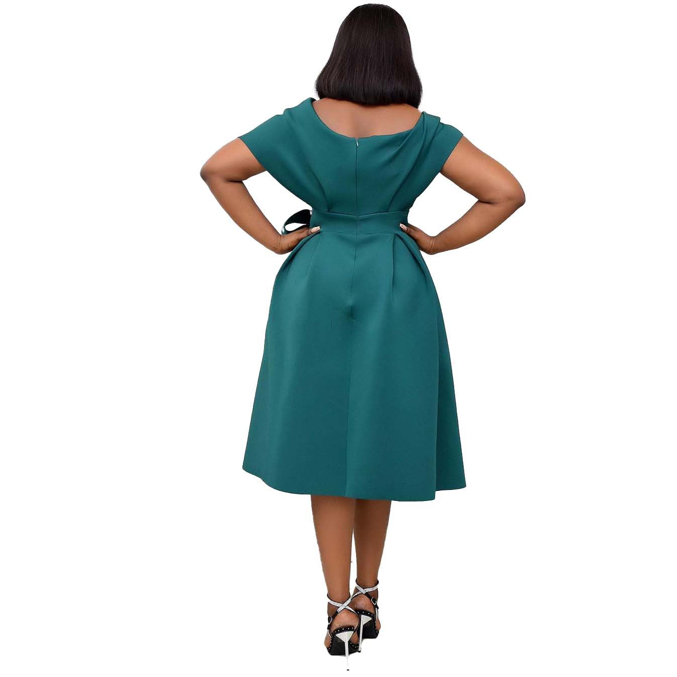 Women Summer Off The Shoulder Party Evening Dresses-Party Dresses-Free Shipping at meselling99
