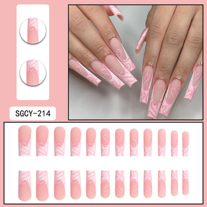 Fashion Wearable Extra Long Press on Nails