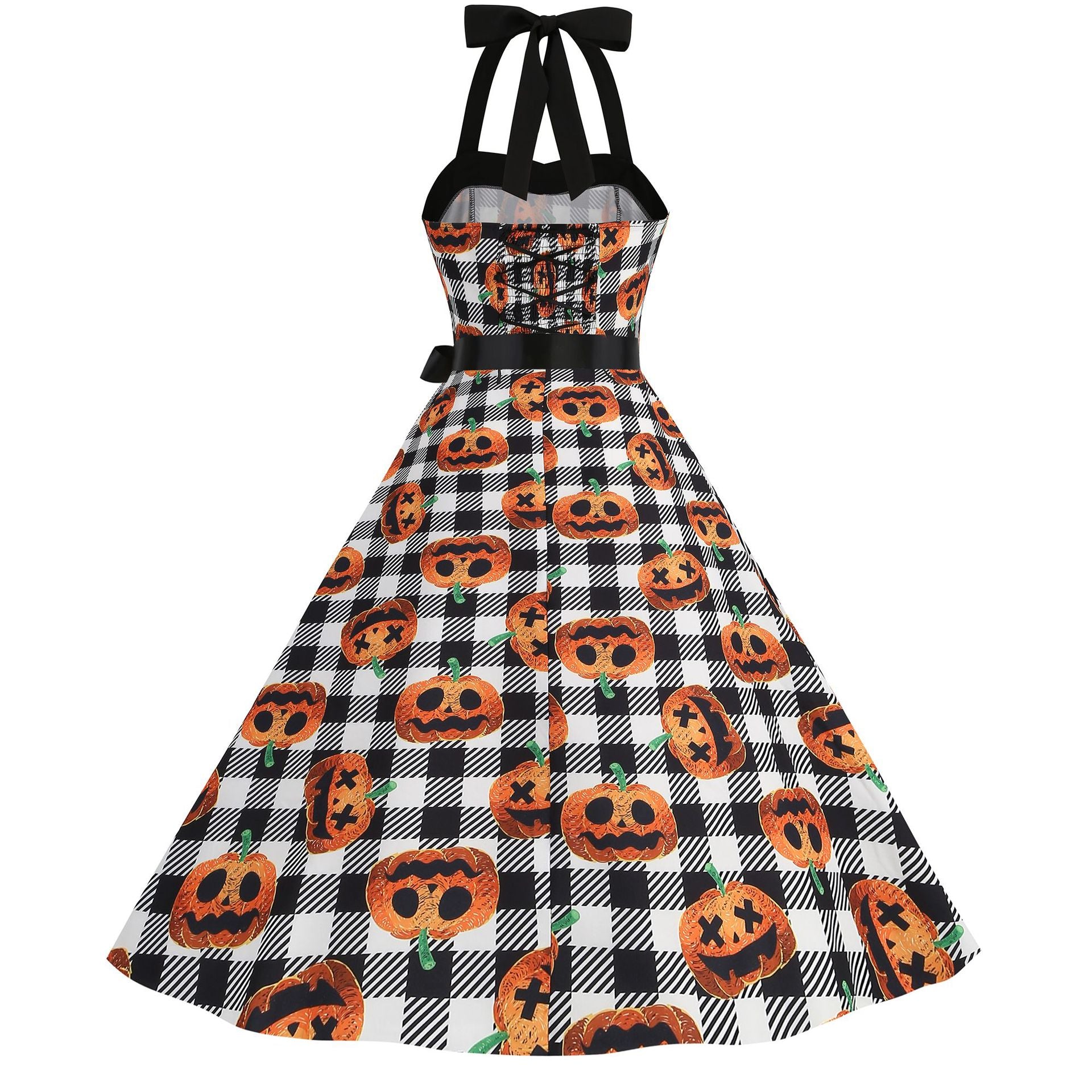 Elegant Vintage Halloween Dress