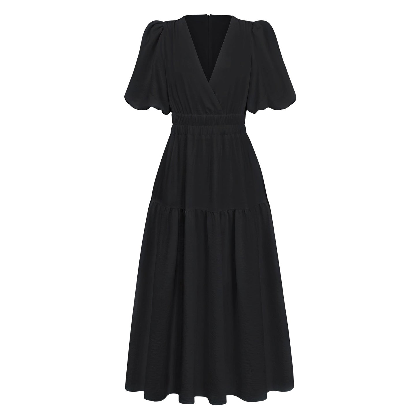 Fashion V Neck Summer Long Dresses for Women