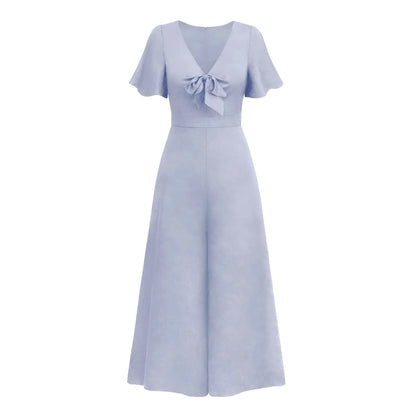 Casual Summer Short Sleeves Women Jumpsuits