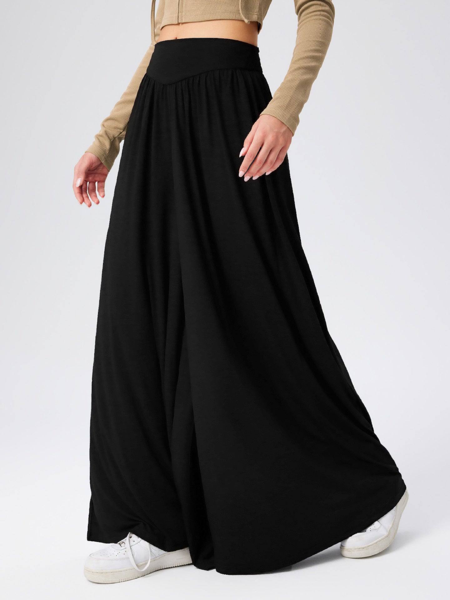 omen's High-Waisted Loose Dance Pants