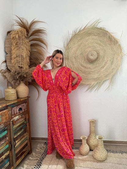 Summer Backless Long Vacation Dresses