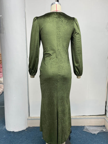 Elegant Fall Long Dresses for Women-Dresses-Free Shipping at meselling99