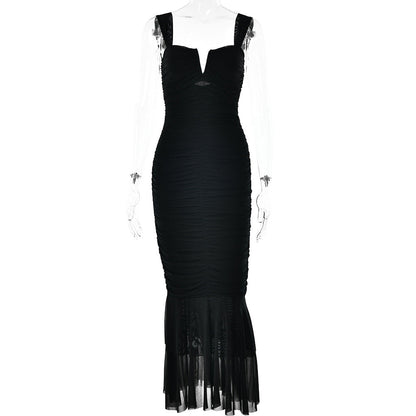 Women's Sleeveless Bodycon Mermaid Dress