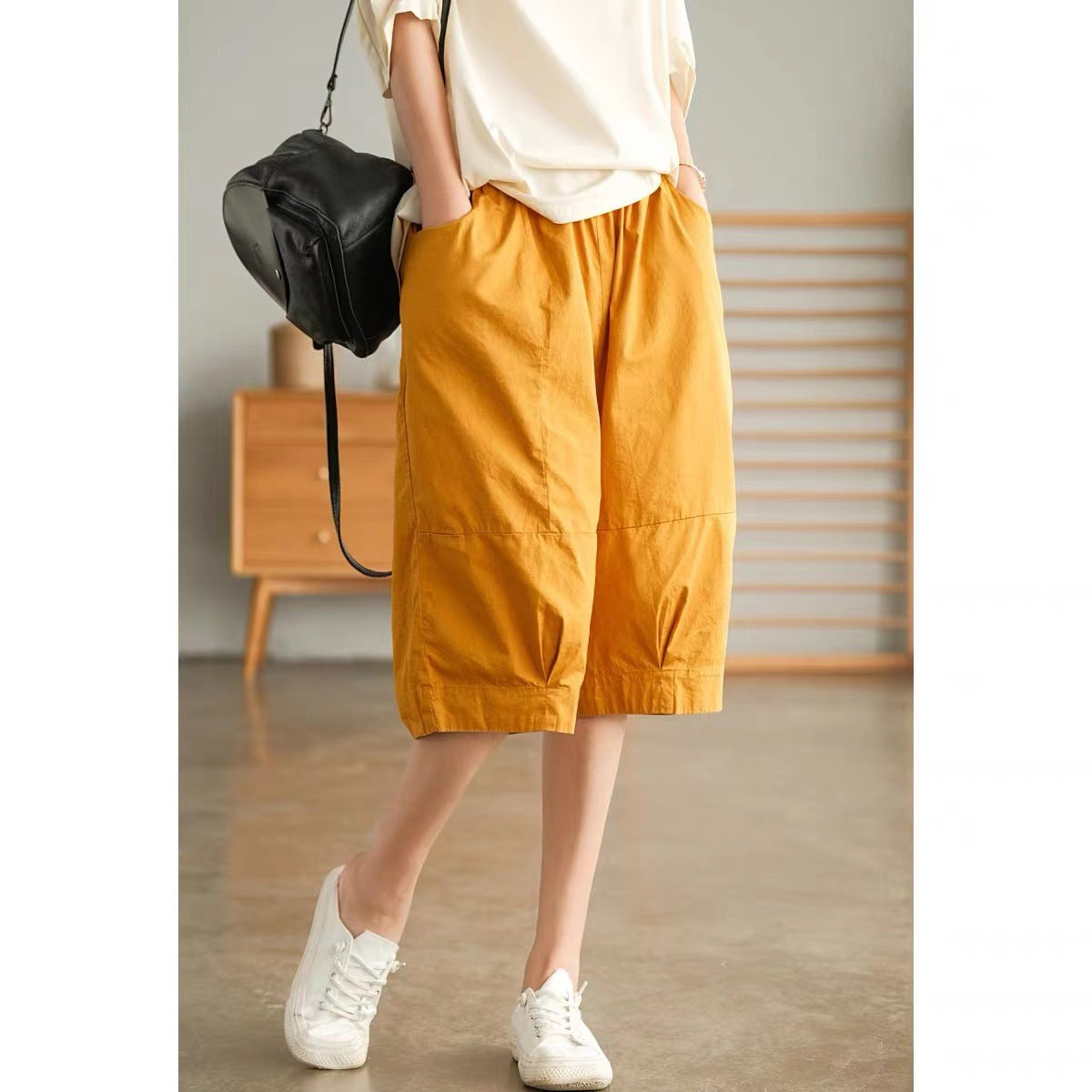 Women's Summer Shorts Over-the-Knee & 3/4 Length Shorts