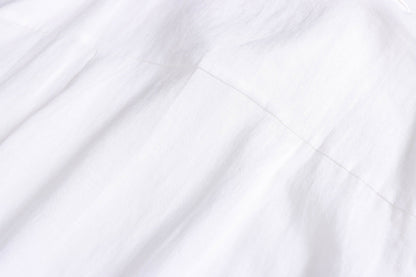 Luxury 100% Linen Sun Protection Shirt & Wide-Leg Pants Set – Breathable & Stylish