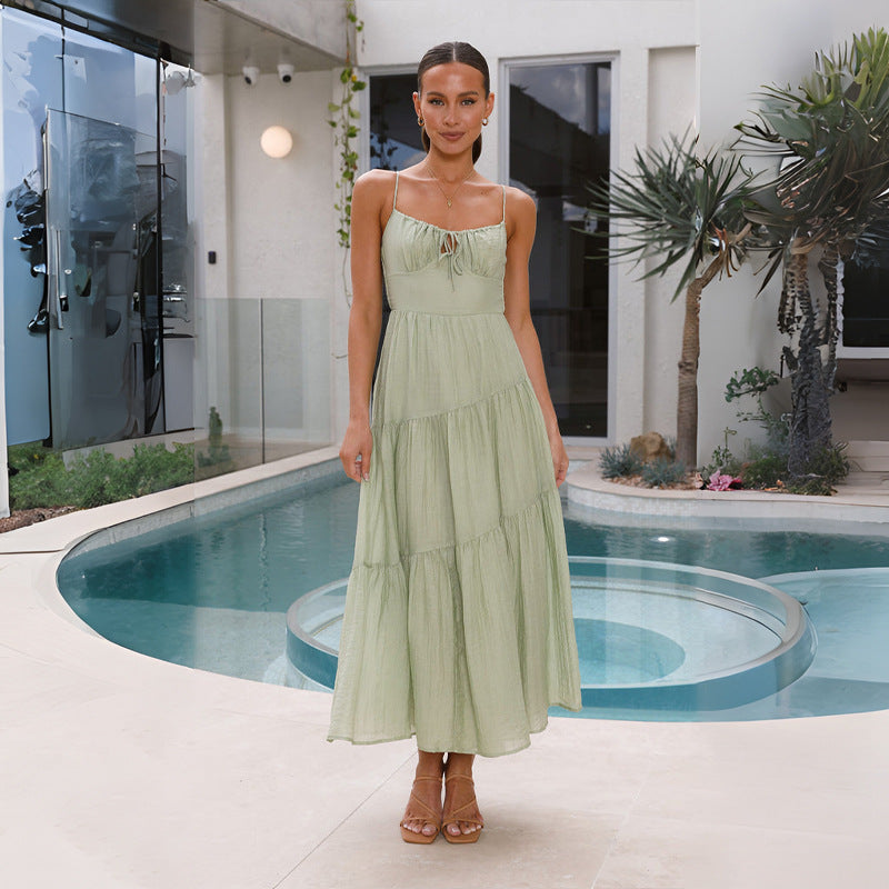 Casual Backless Long Maxi Dresses