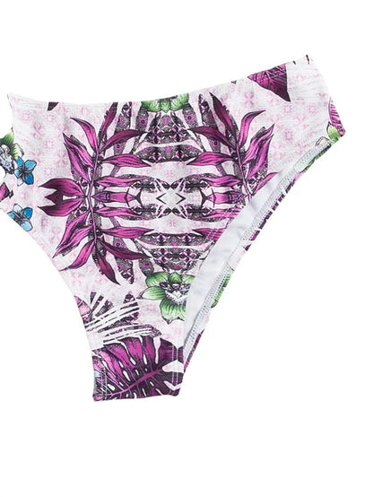 Women's 3-Piece Mesh Long Sleeve Cover-Up – Beach Bikini Set