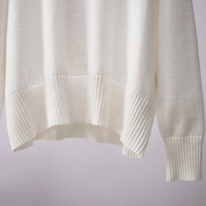 Classical High Neck Knitted Pullover Sweaters