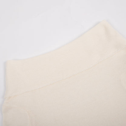 Sexy Off The Shoulder Long Sleeves Knitted Shirts