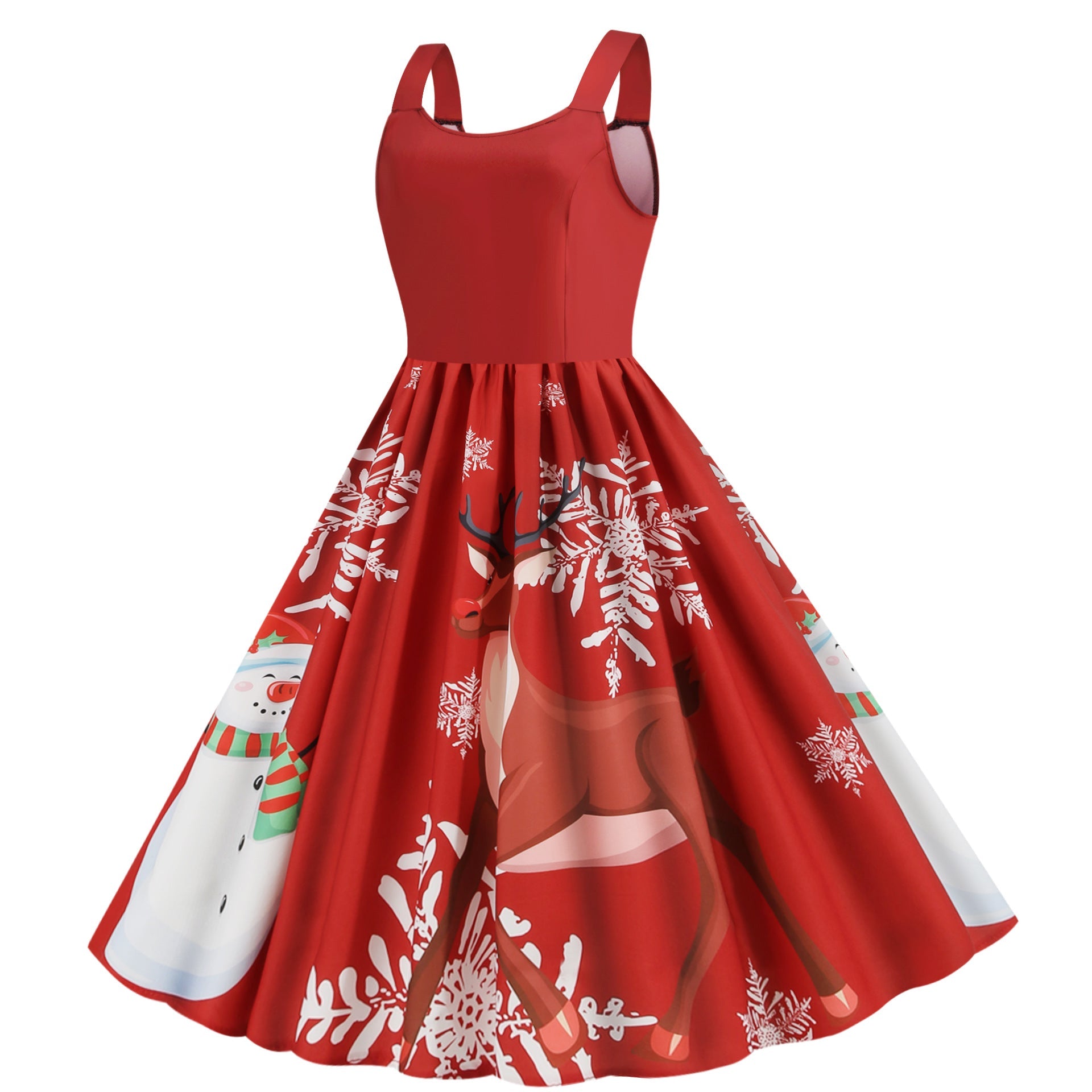Sexy Vintage Shoulder-Straps Dresses--Free Shipping at meselling99