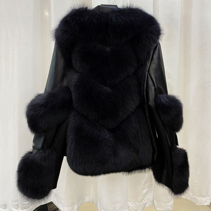 Fashion Faux Fur Winter Overcoats for Women