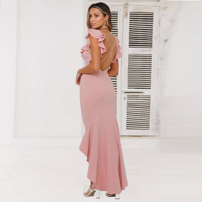 Sexy Backless Women Party Mermaid Dresses--Free Shipping at meselling99