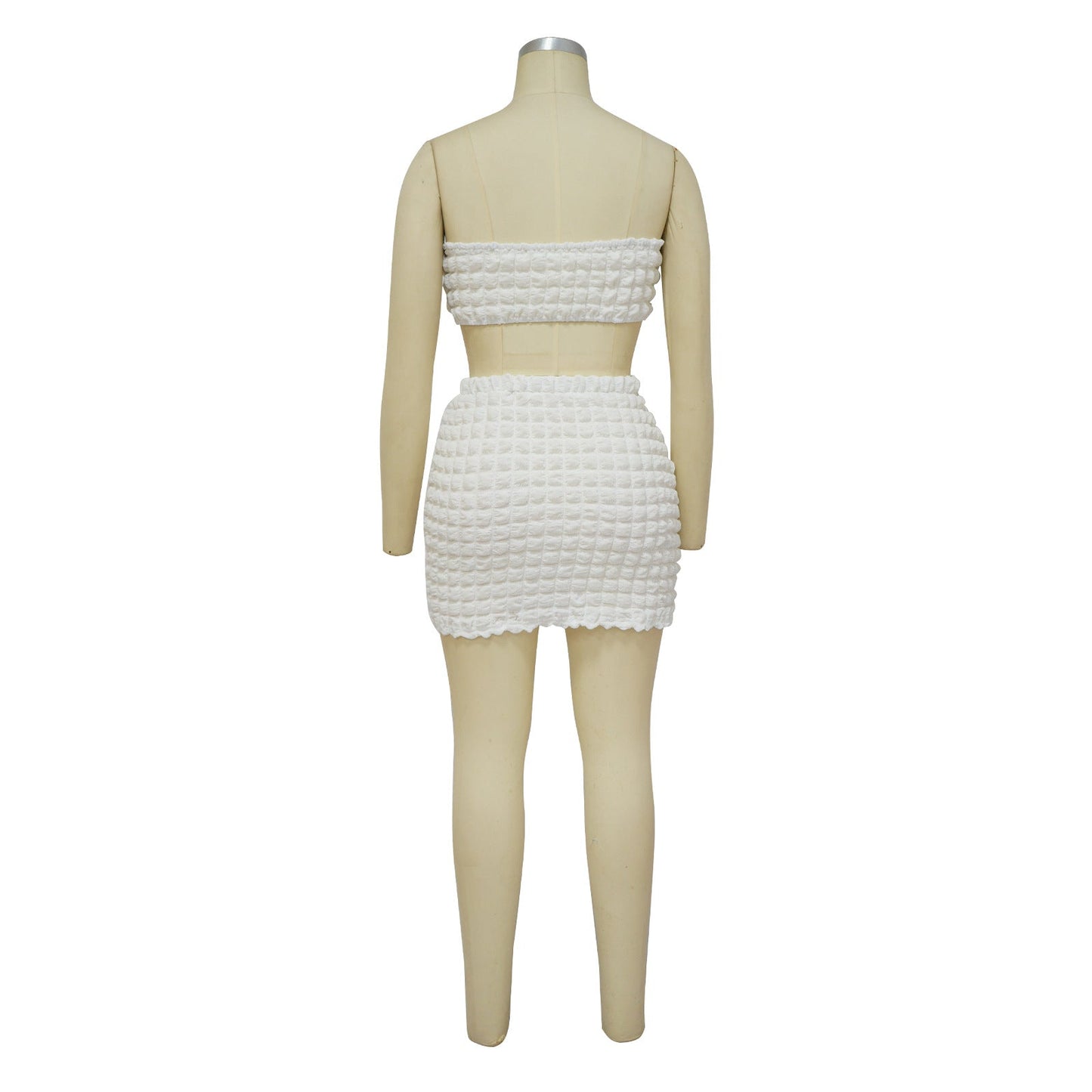 Sexy Strapless Tops and Sheath Skirts Suits